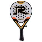 Junior Padel Racket front Rocha Gravel Control Lightweight Padel Racket 3K Carbon Padel